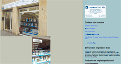 Desktop Screenshot of limpiezasdaltvila-ibiza.com